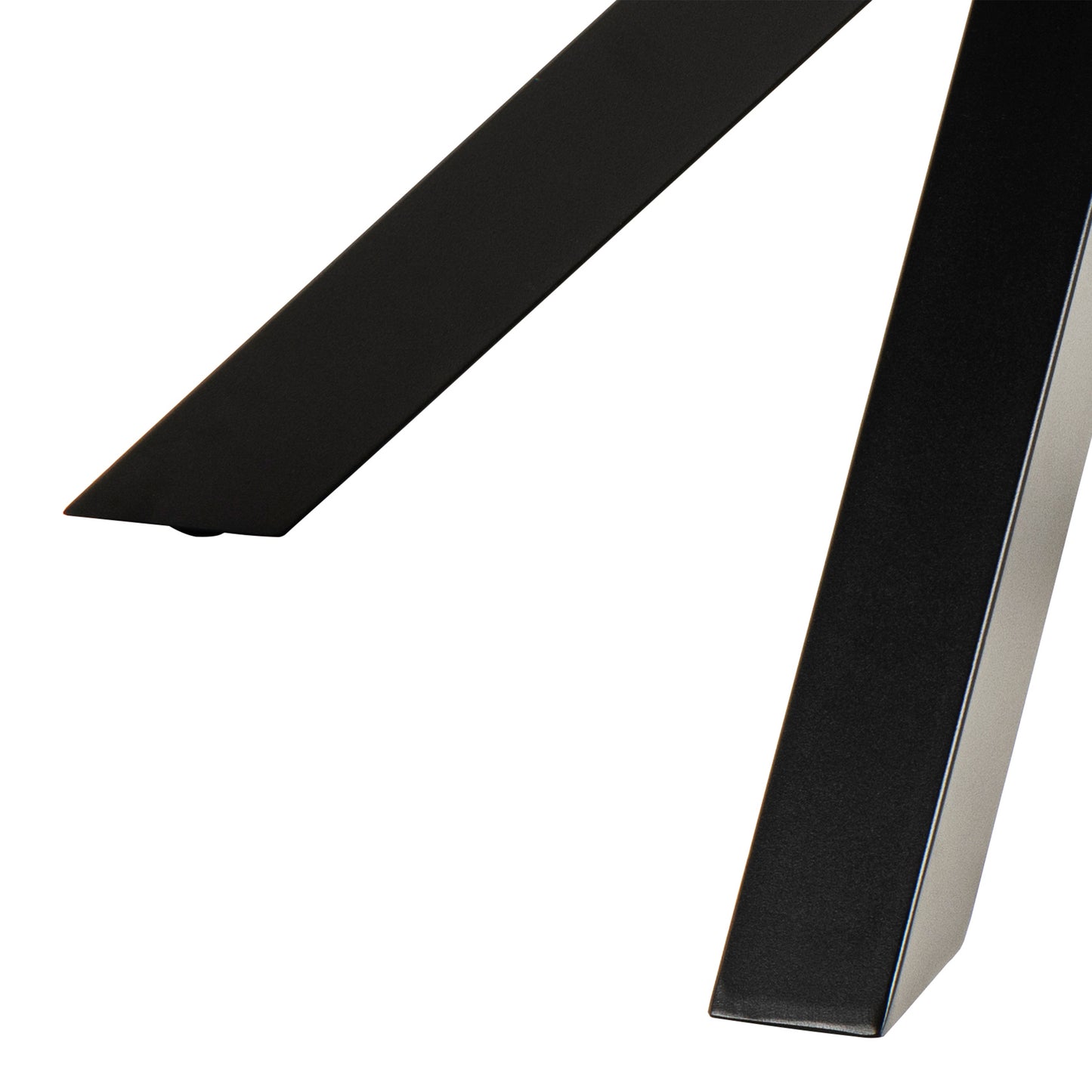 Meridian Round Dining Table with Ceramic Black Top