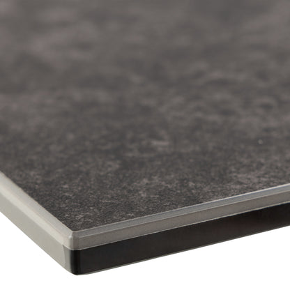 Meridian Extendable Dining Table with Ceramic Black Top 168–210cm