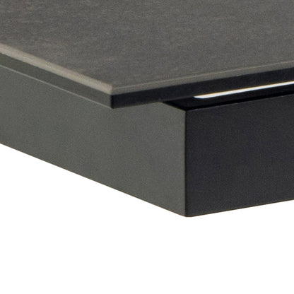 Meridian Extendable Dining Table with Ceramic Black Top 200–240cm