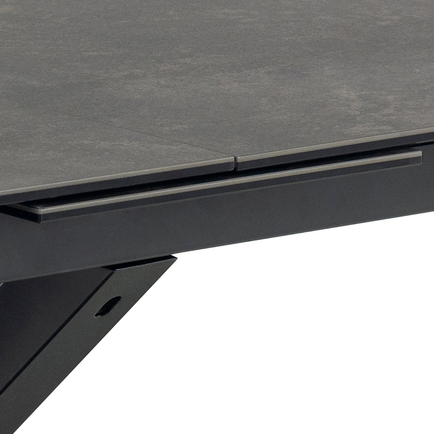 Meridian Extendable Dining Table with Ceramic Black Top 200–240cm