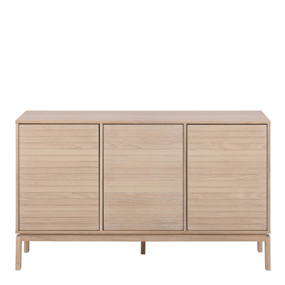 Linley 3 Door Sideboard in White Oak