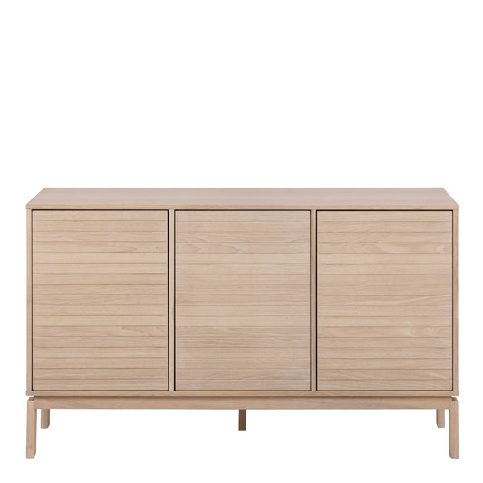 Linley 3 Door Sideboard in White Oak