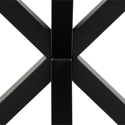 Meridian Round Dining Table with Ceramic Grey Top