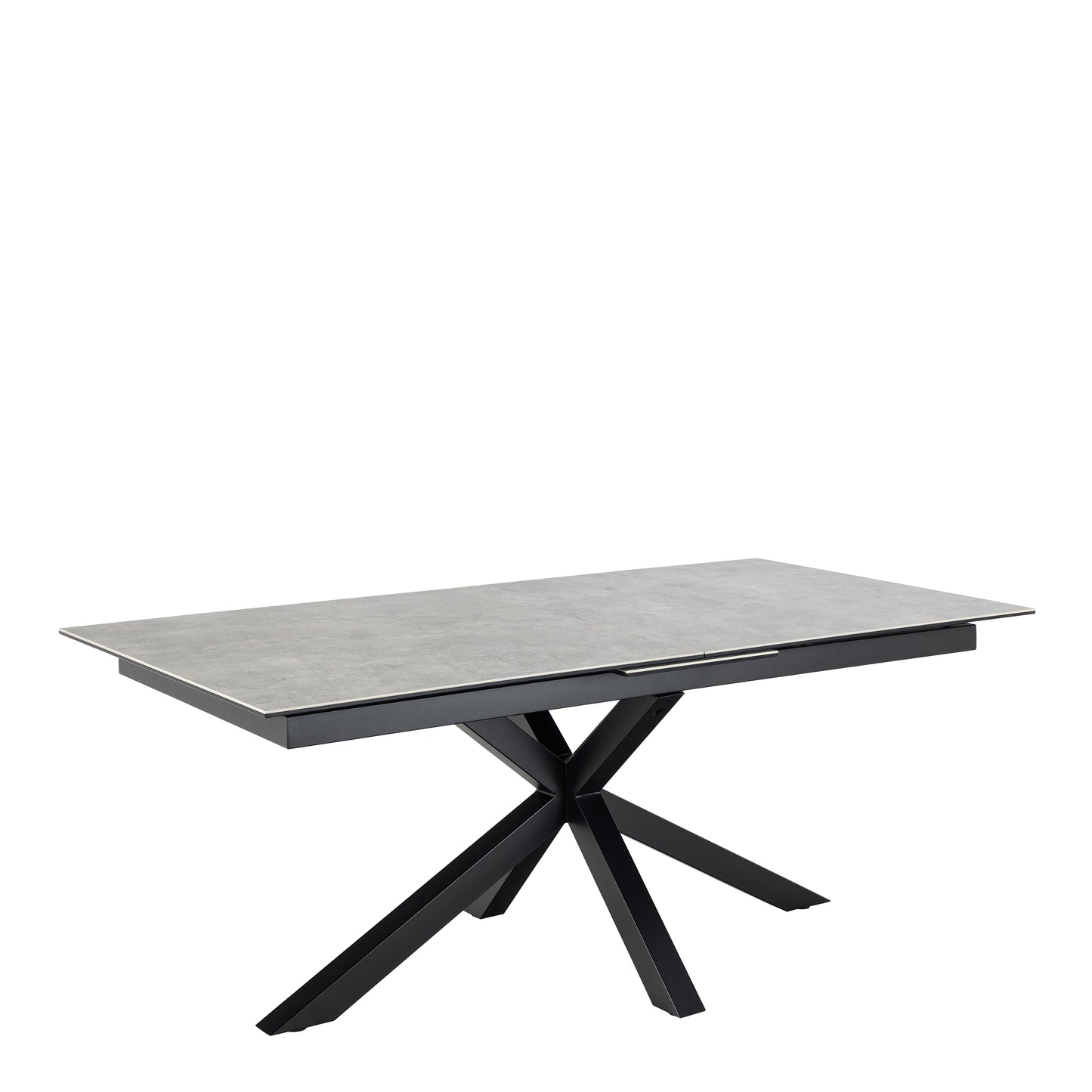 Meridian Extendable Dining Table with Ceramic Grey Top 200–240cm