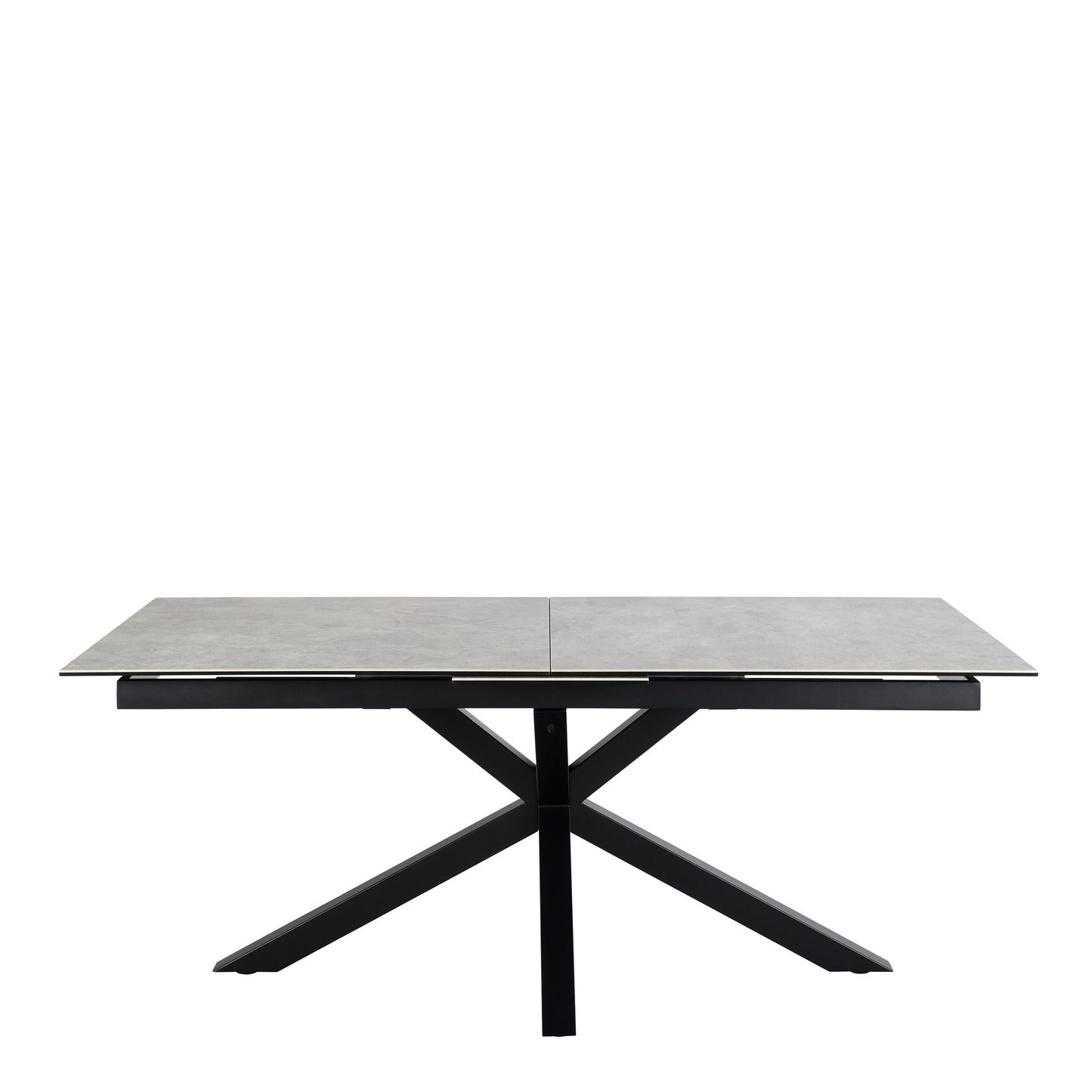 Meridian Extendable Dining Table with Ceramic Grey Top 200–240cm