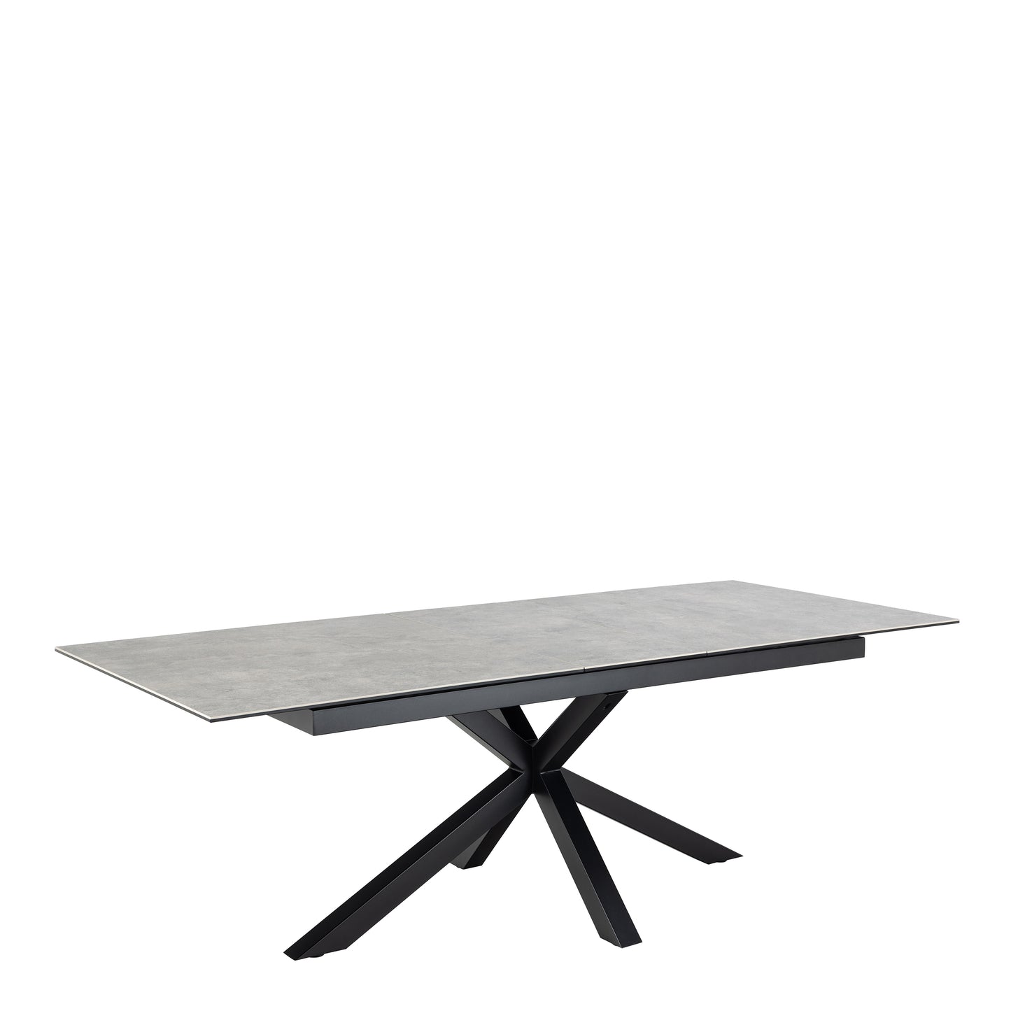 Meridian Extendable Dining Table with Ceramic Grey Top 200–240cm