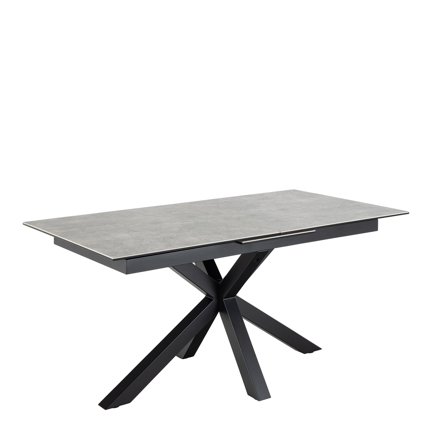 Heaven Extendable Dining Table with Ceramic Grey Top 168–210cm