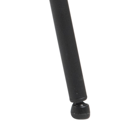 Corven Dining Table in Oak includes 6 Lima Dining Chair in Black