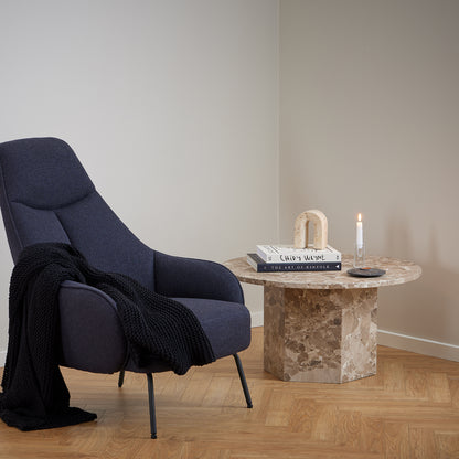Portara Marble Round Coffee Table