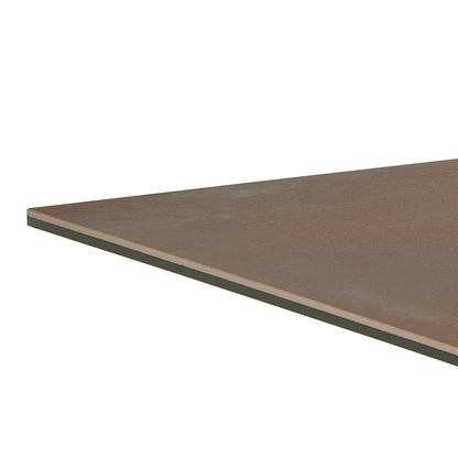 Meridian Dining Table with Ceramic Rusty Top 135x80cm