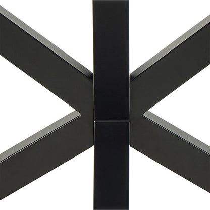 Meridian Dining Table with Ceramic Rusty Top 135x80cm