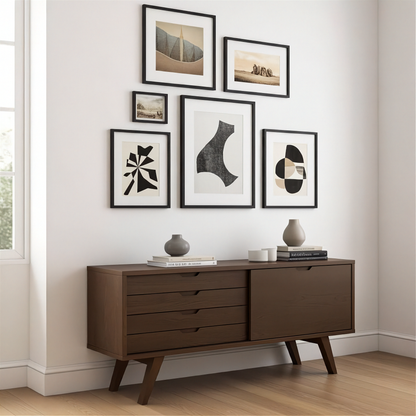 A-Line Sideboard in Smoked Oak