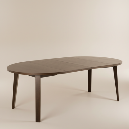 Dark oak Extendable Dining Table