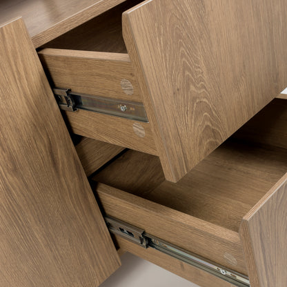 Kaelon Sideboard in Rustic Oak