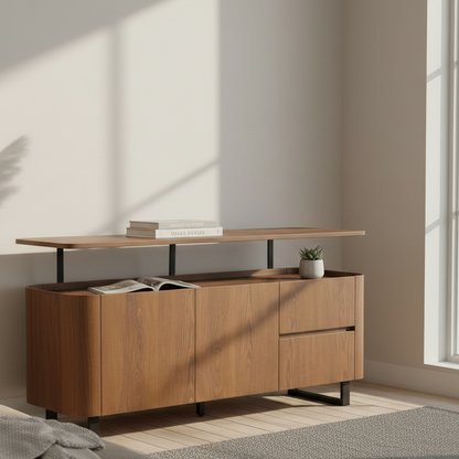 Kaelon Sideboard in Smoked Oak