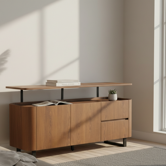 Kaelon Sideboard in Smoked Oak