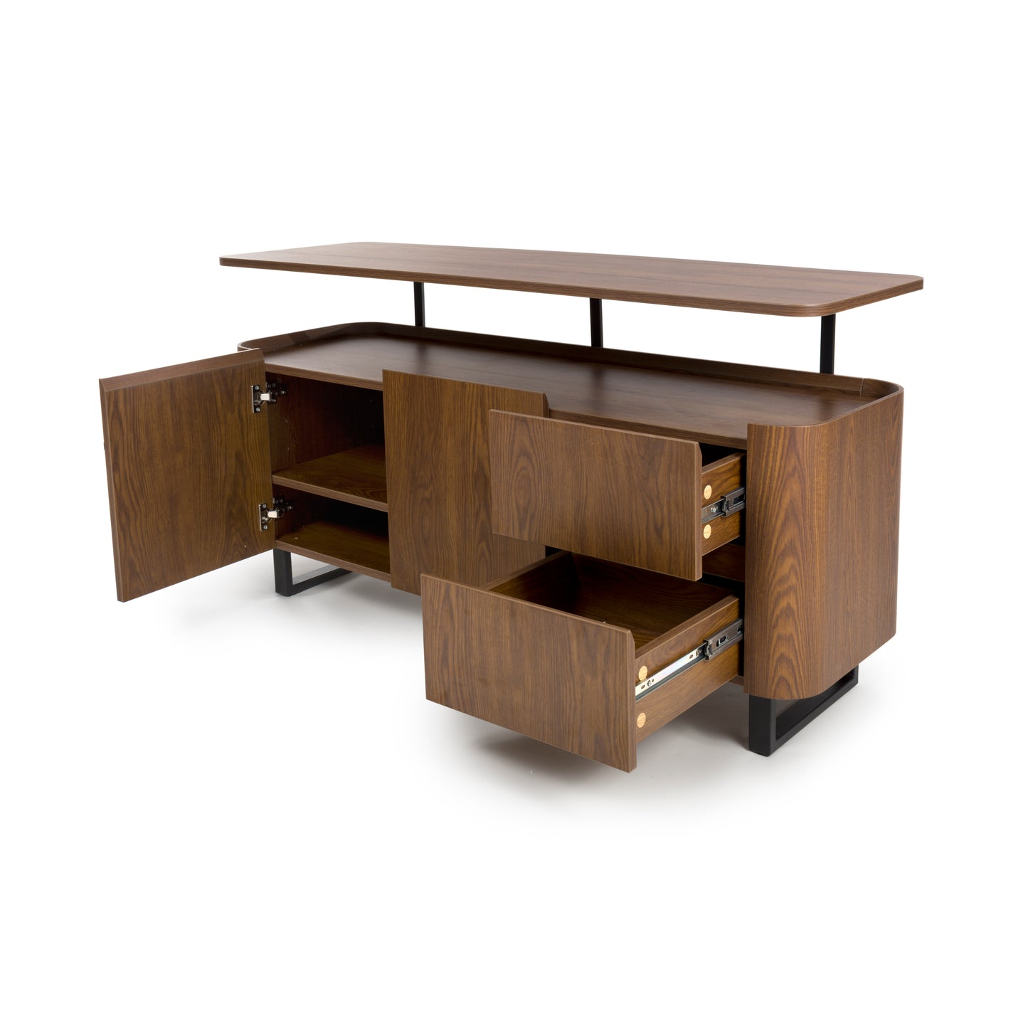 Kaelon Sideboard in Smoked Oak