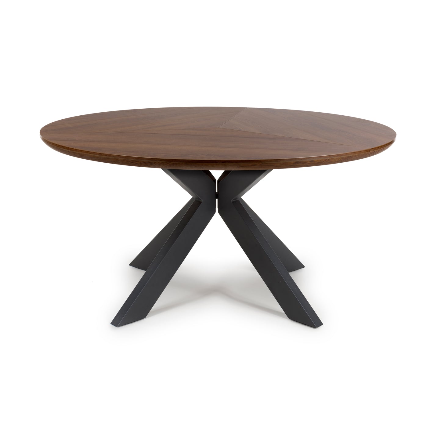 Kaelon Round Dining Table 150 cm – Smoked Oak