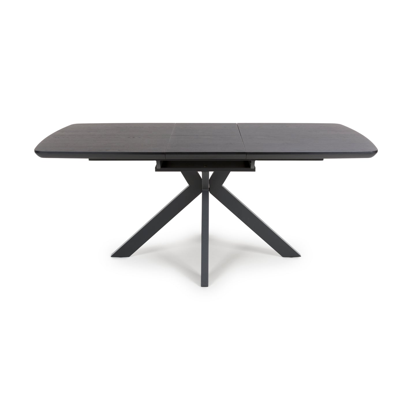 Kaelon Extendable Dining Table 140–180 cm in Black Ash