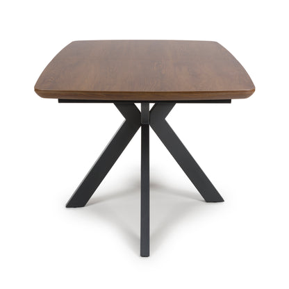 Kaelon Extendable Dining Table 140–180 cm in Smoked Oak