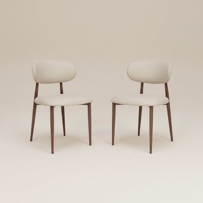 Averra Dining Chair – Taupe Set of 2
