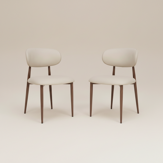 Averra Dining Chair – Taupe Set of 2