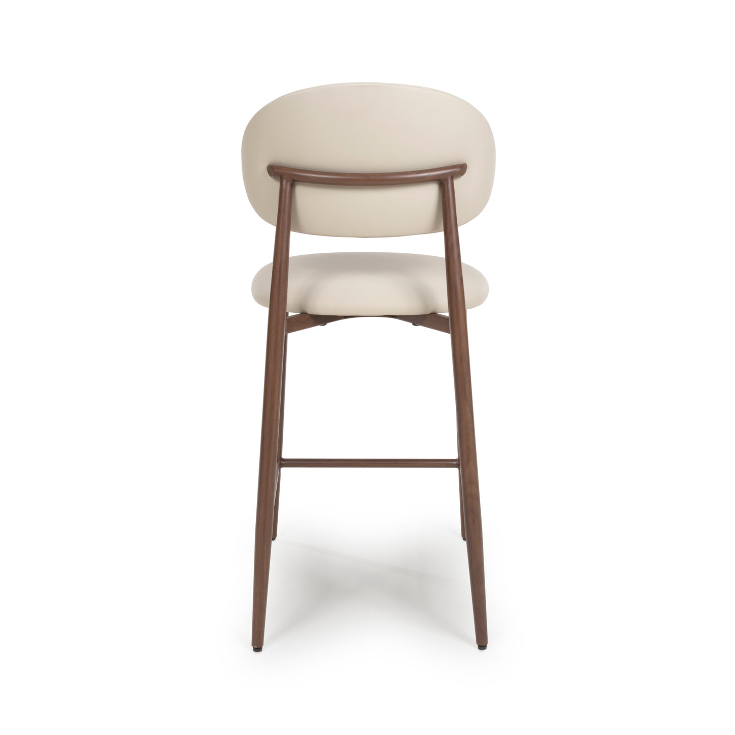 Averra Counter Chair in Taupe Set of 2