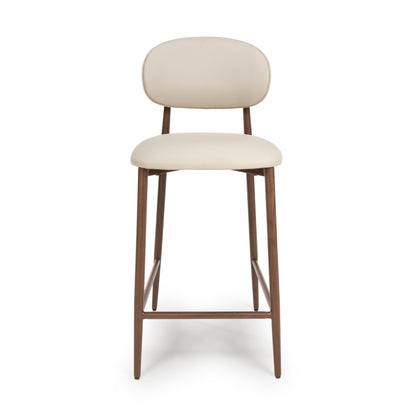 Averra Bar Stools – Taupe Set of 2