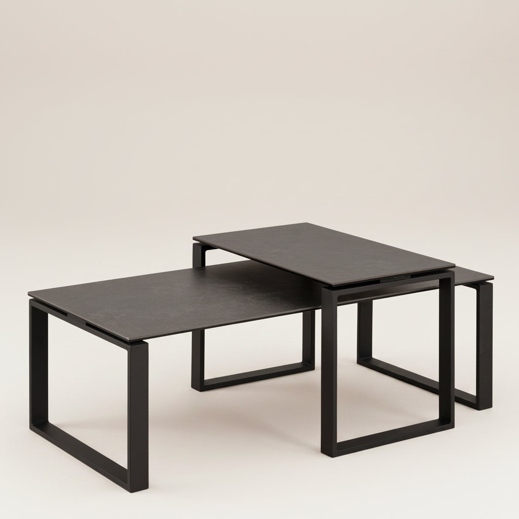 Coffee Table Set in Black