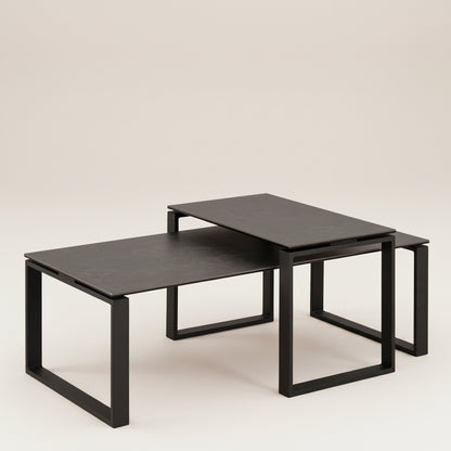 Coffee Table Set in Black