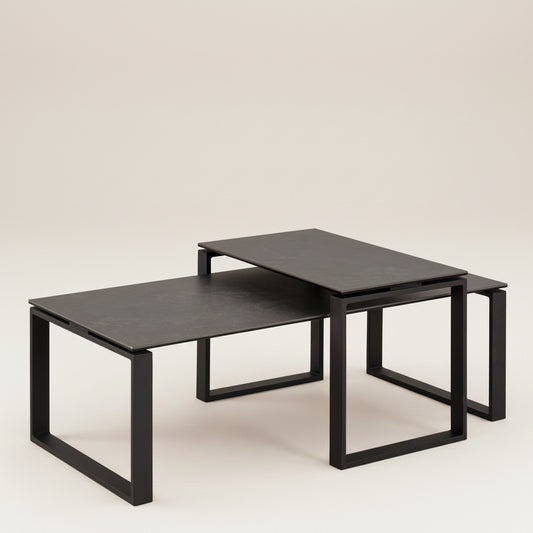 Coffee Table Set in Black
