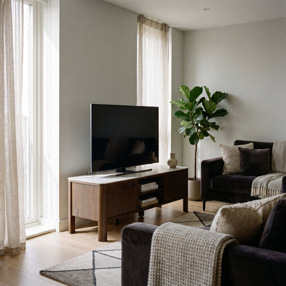 Harlington TV Unit 2 Doors 1 Shelf