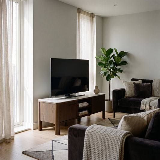 Harlington TV Unit 2 Doors 1 Shelf