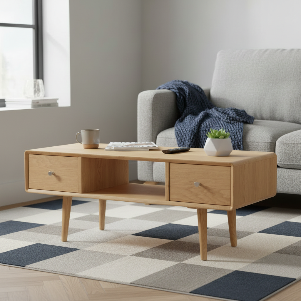 Rowan Coffee Table with Drawers