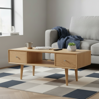 Rowan Coffee Table with Drawers
