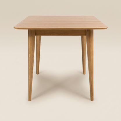 Small oak rectangular dining table