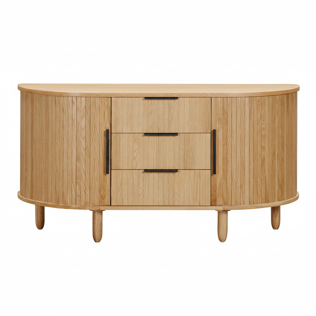 Virella Large Curved Sideboard