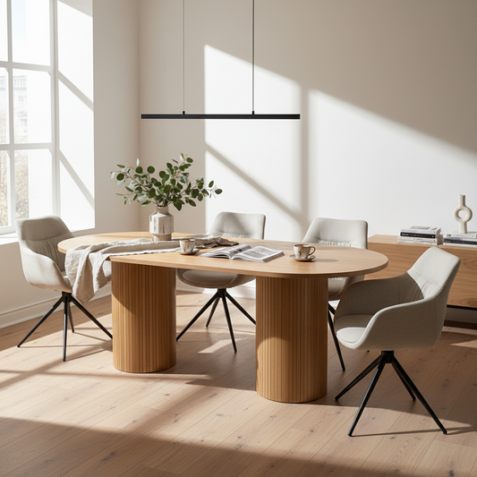 Virella Large Oval Dining Table